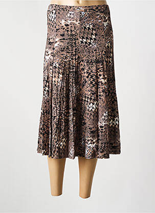 Fustă lungă maro CONCEPT K femeie