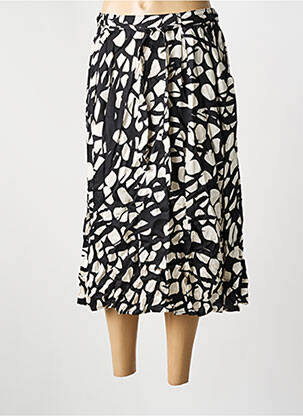 Fustă midi negru GRIFFON femeie