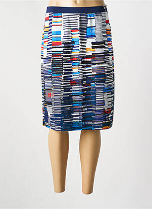 Fustă midi albastru GUY DUBOUIS femeie