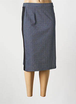 Fustă midi albastru GUY DUBOUIS femeie