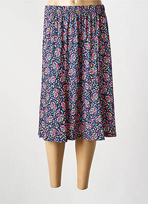 Fustă midi albastru GUY DUBOUIS femeie