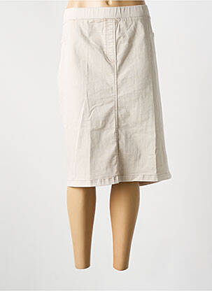 Fustă midi bej CONCEPT K femeie