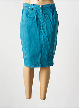 Fustă midi albastru GUY DUBOUIS femeie