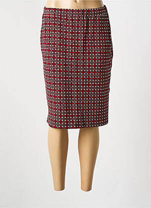 Fustă midi roșu GUY DUBOUIS femeie