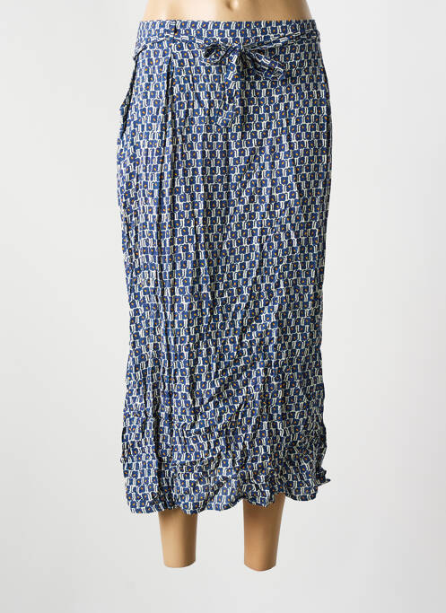 Fustă midi albastru GRIFFON femeie