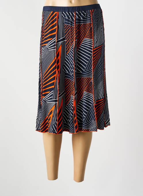 Fustă midi albastru GUY DUBOUIS femeie