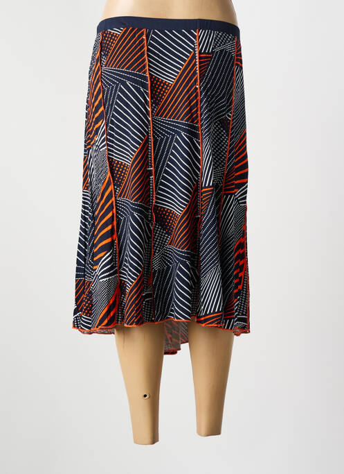 Fustă midi albastru GUY DUBOUIS femeie