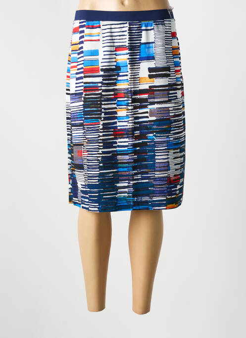 Fustă midi albastru GUY DUBOUIS femeie