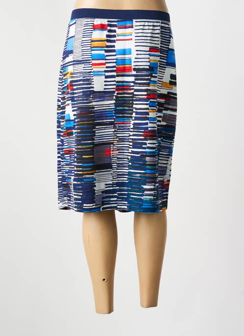 Fustă midi albastru GUY DUBOUIS femeie