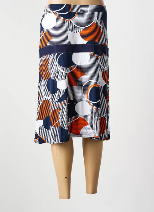 Fustă midi albastru GUY DUBOUIS femeie