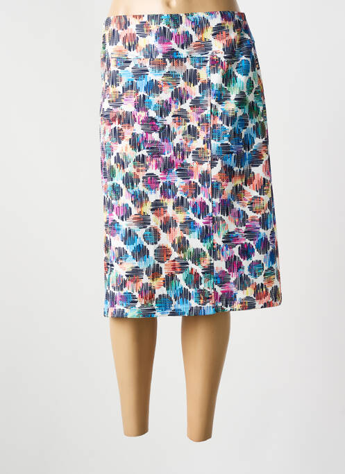 Fustă midi albastru GUY DUBOUIS femeie