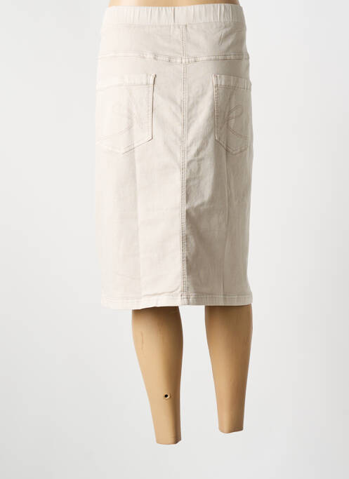 Fustă midi bej CONCEPT K femeie