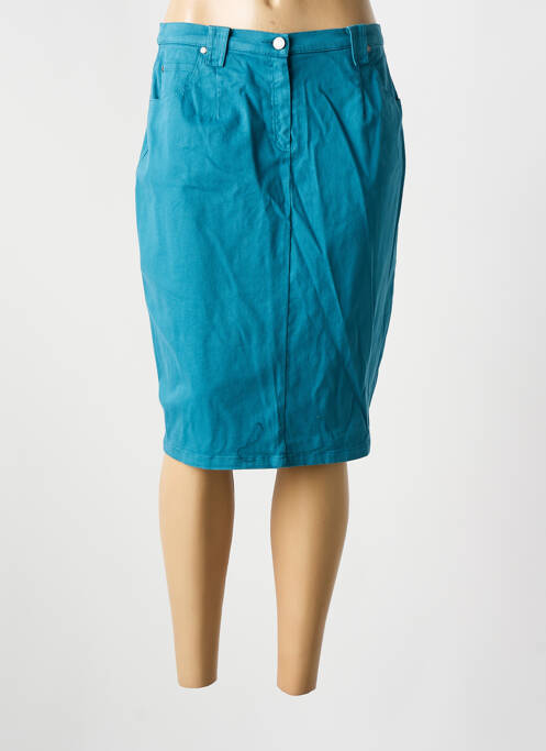 Fustă midi albastru GUY DUBOUIS femeie