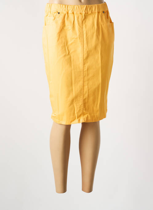 Fustă midi portocaliu GUY DUBOUIS femeie