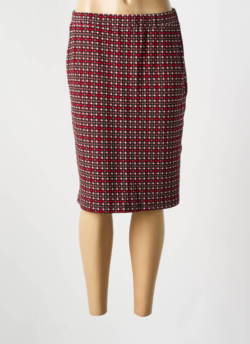 Fustă midi roșu GUY DUBOUIS femeie