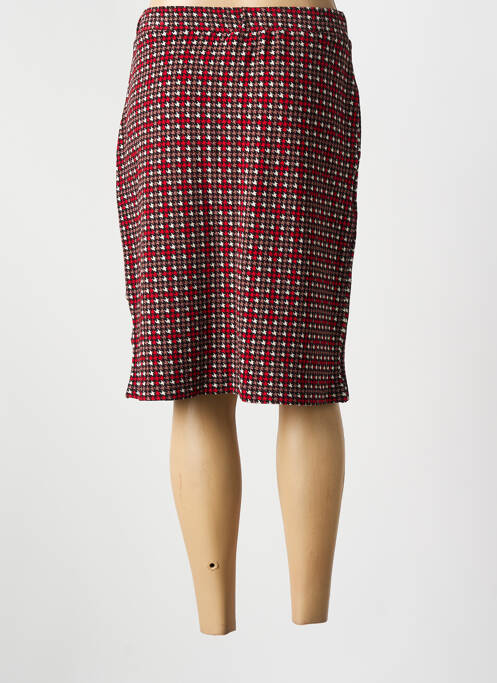 Fustă midi roșu GUY DUBOUIS femeie