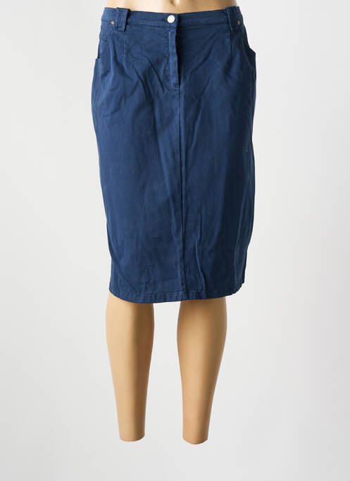 Fustă midi albastru GUY DUBOUIS femeie