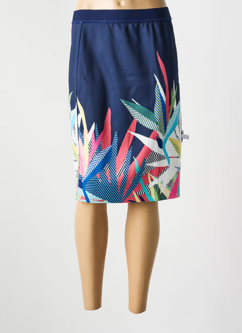 Fustă midi albastru GUY DUBOUIS femeie