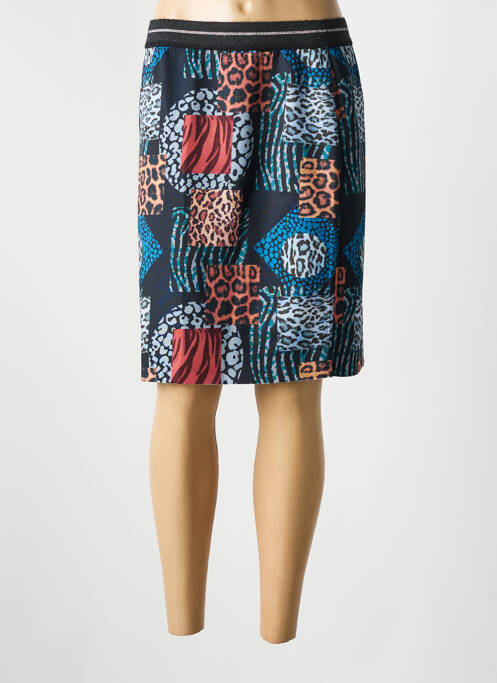 Fustă midi albastru GUY DUBOUIS femeie