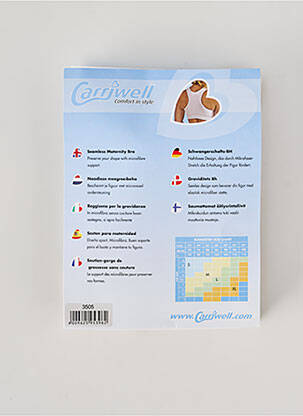 Lenjerie maternitate elasticitate negru CARRIWELL femeie