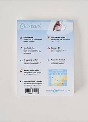 Sutien sutiene alb CARRIWELL femeie