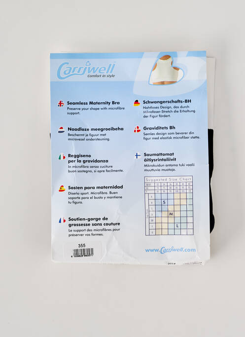 Lenjerie maternitate negru CARRIWELL femeie