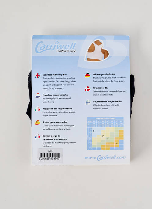 Lenjerie maternitate negru CARRIWELL femeie