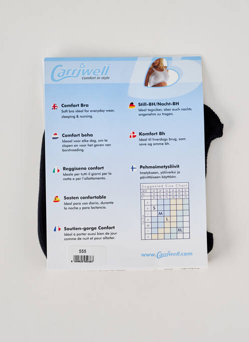 Sutien sutiene alb CARRIWELL femme