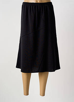 Fustă midi negru GRIFFON femeie