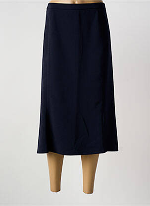 Fustă midi albastru GUY DUBOUIS femeie