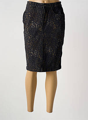 Fustă midi negru MERI & ESCA femeie