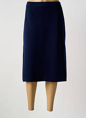 Fustă midi albastru MINO MORA femeie