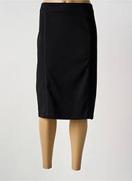 Fustă midi croială dreaptă negru GREGORY PAT femme