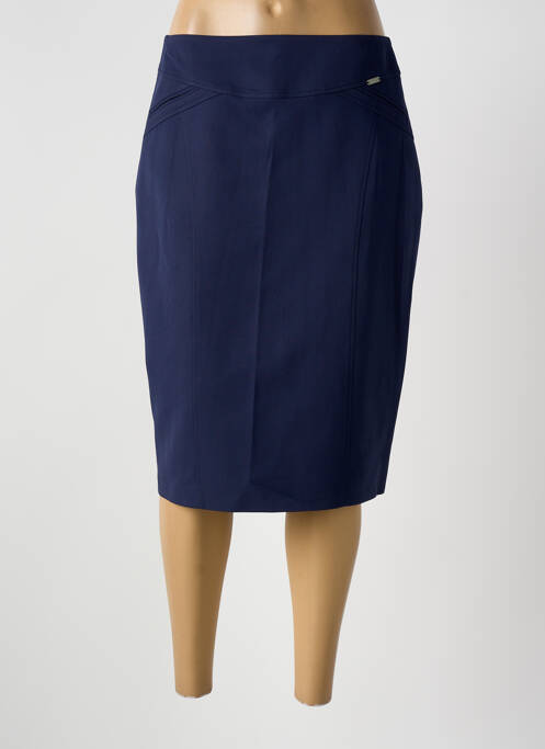 Fustă midi albastru GUY DUBOUIS femeie