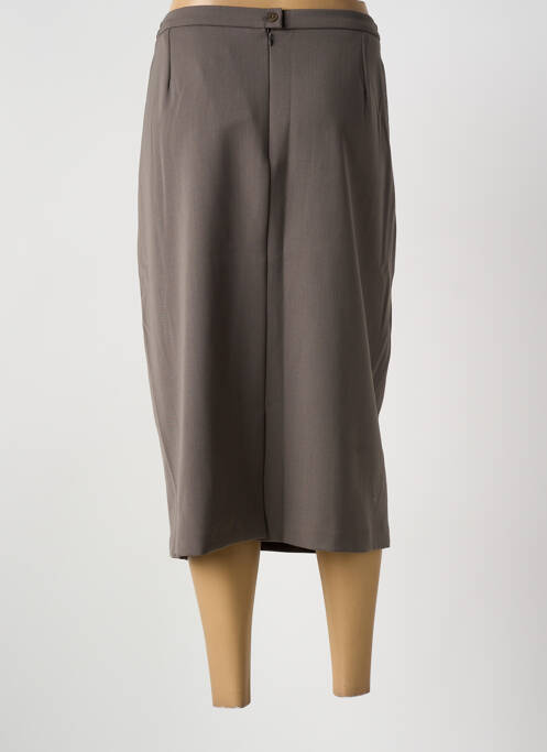 Fustă midi maro GUY DUBOUIS femeie