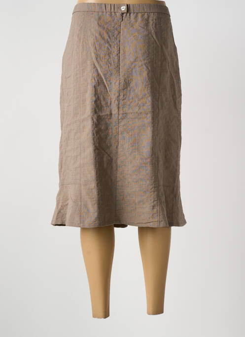 Fustă midi maro GUY DUBOUIS femeie