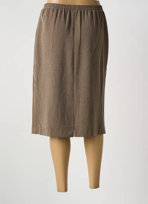 Fustă midi maro GUY DUBOUIS femeie