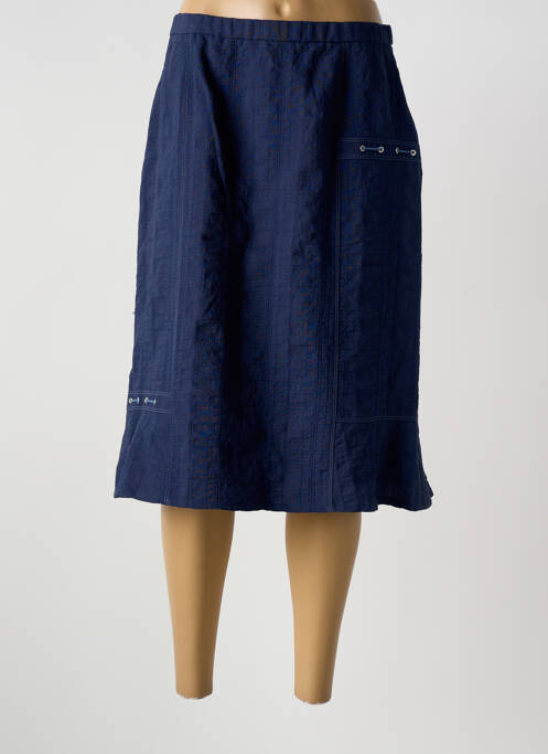 Fustă midi albastru GUY DUBOUIS femeie