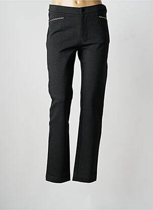 Pantalon slim elasticitate mărime normală gri WALTRON femeie