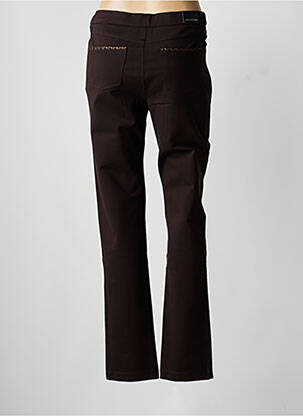 Pantalon slim elasticitate mărime normală maro WALTRON femeie