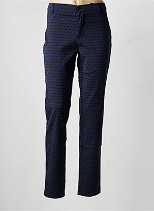 Pantalon slim albastru WALTRON femeie