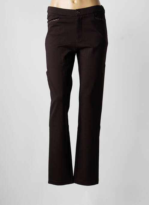 Pantalon slim maro WALTRON femeie