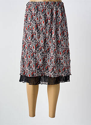 Fustă midi negru GRIFFON femeie