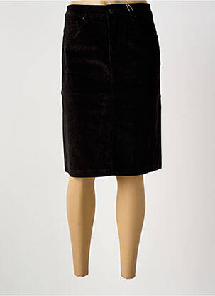 Fustă midi negru GRIFFON femeie