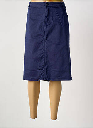 Fustă midi albastru GRIFFON femeie