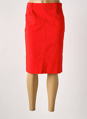 Fustă midi roșu GRIFFON femeie