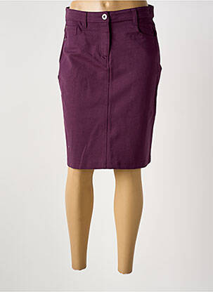 Fustă midi violet GRIFFON femeie