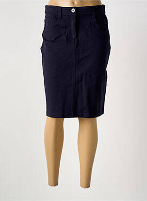 Fustă midi albastru GRIFFON femeie