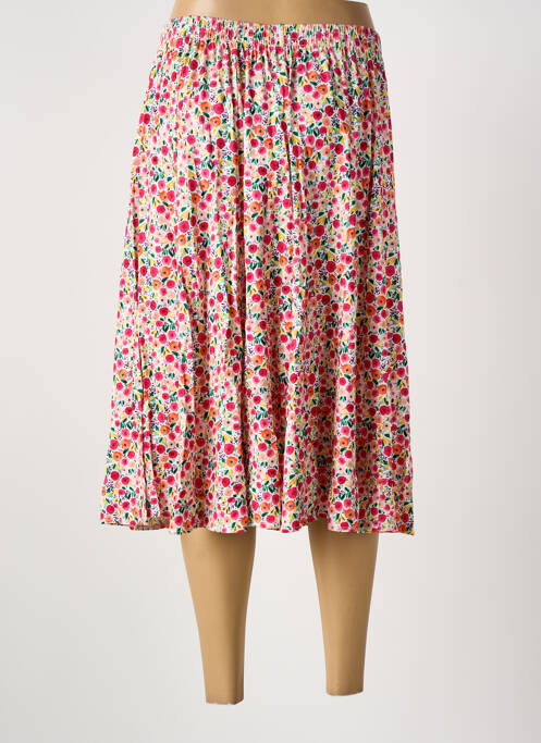 Fustă midi roz GRIFFON femeie