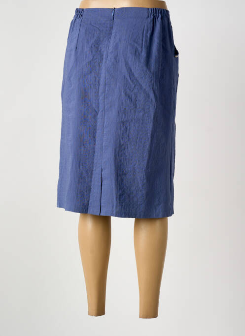 Fustă midi albastru deschis GRIFFON femeie